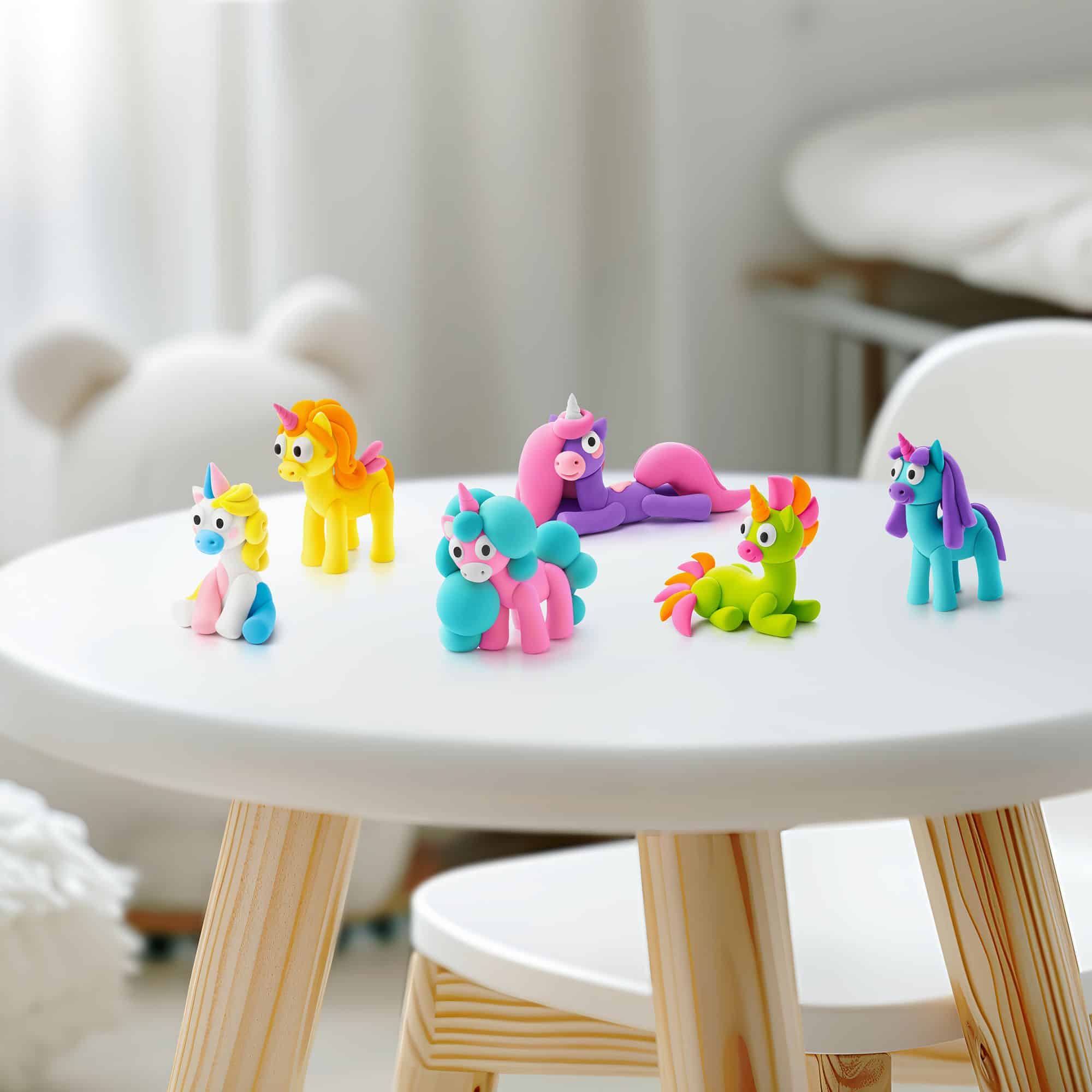 Plasticina | Rainbown Unicorns | 15 Embalagens