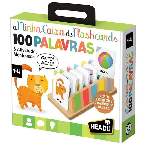 A minha primeira caixa de Flashcards | 100 Palavras