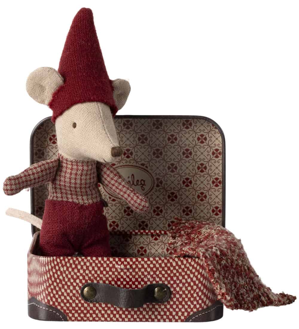 Christmas Mouse | Maileg | Baby in Suitcase