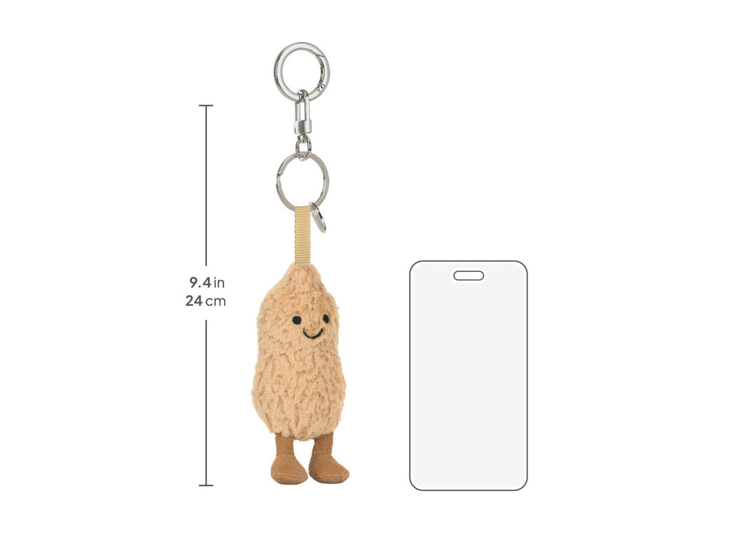 Amuseables Peanut Key Chain Bag Charm - Jellycat