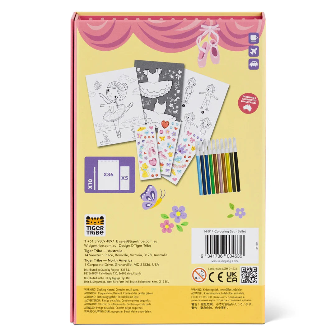Set Colorir | Ballet