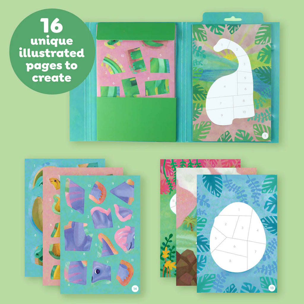 Sticker By Numbers | Dinosaurs