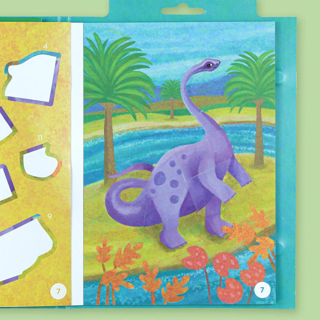 Sticker By Numbers | Dinosaurs