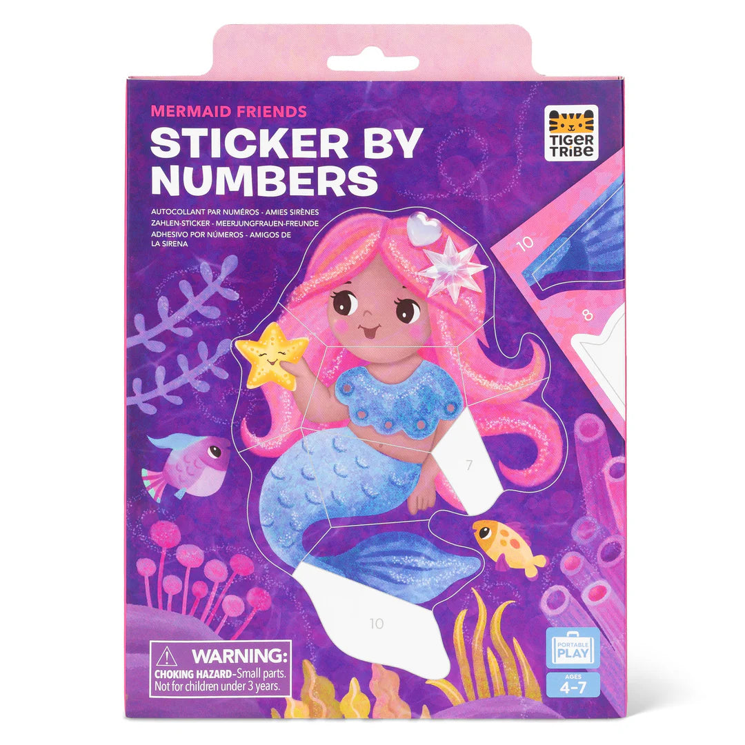 Sticker By Numbers | Mermaid Friends