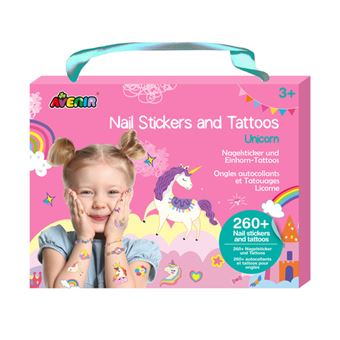 Nail Stickers and Tattoos | Unicorns
