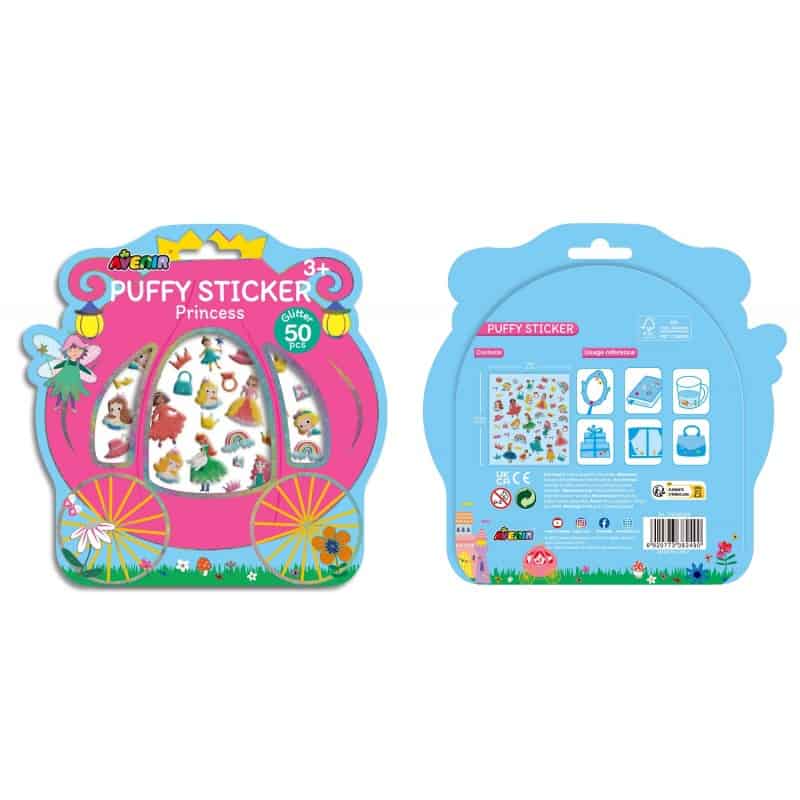 Puffy Stickers | Princesas