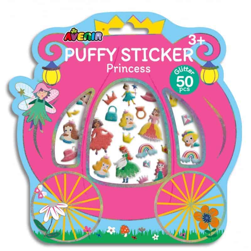 Puffy Stickers | Princesas