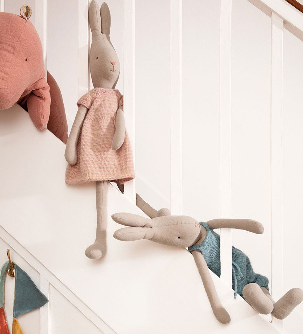 Rabbit  | Size 4 | Knitted overalls