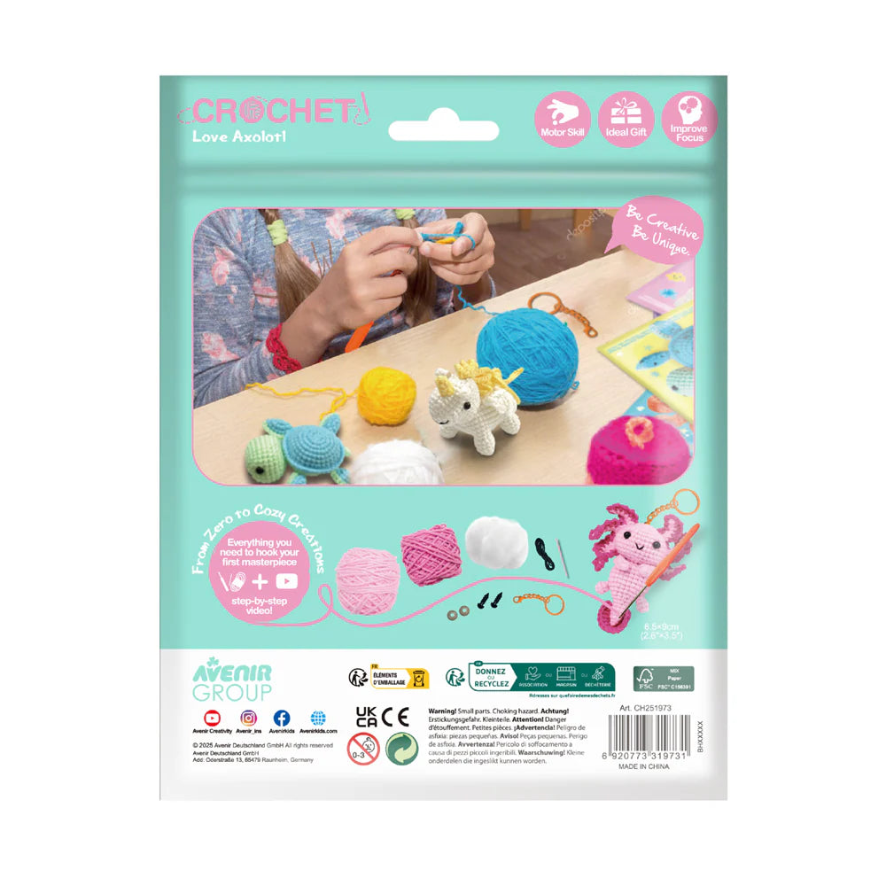 Crochet | Love Axolotl