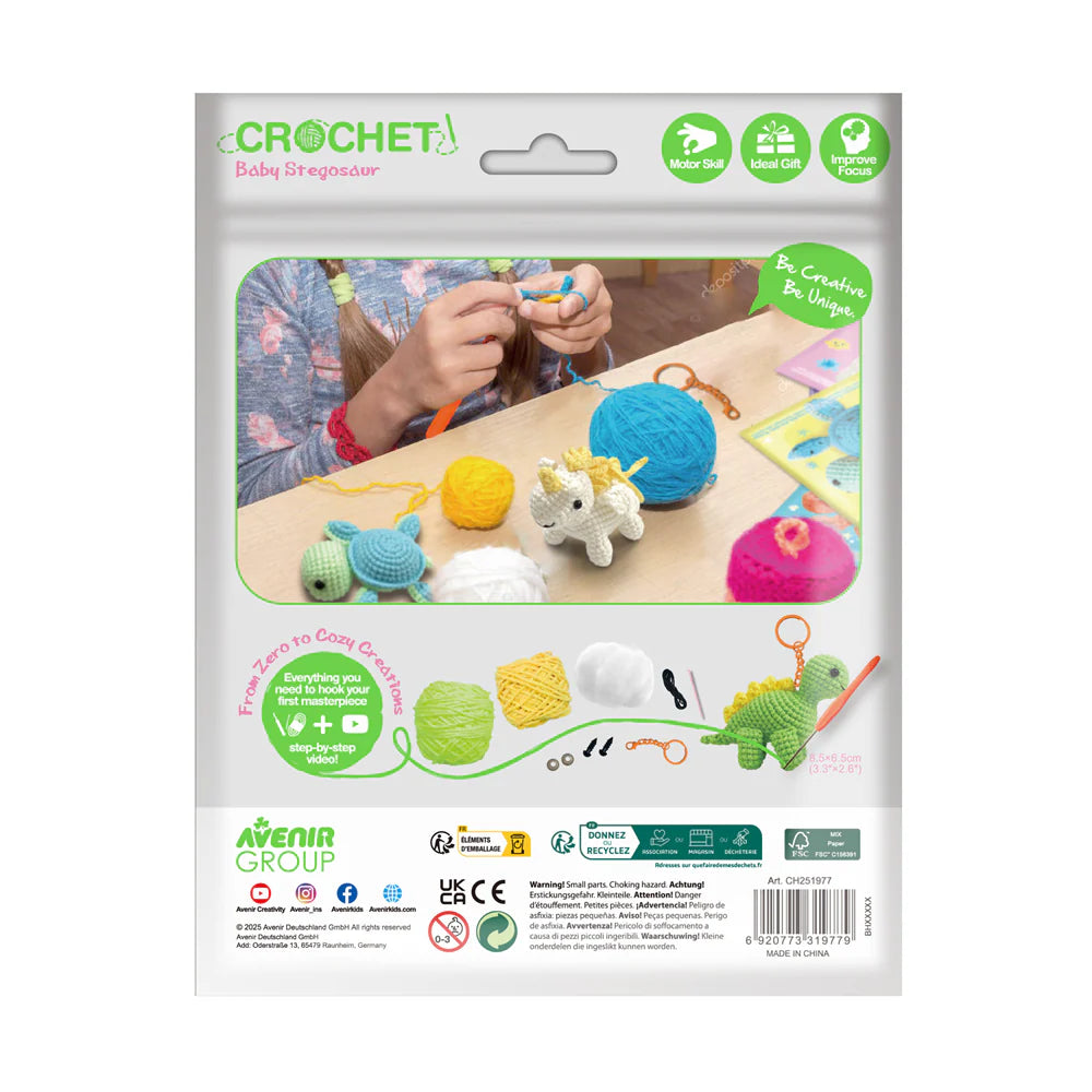 Crochet | Baby Stegosaur