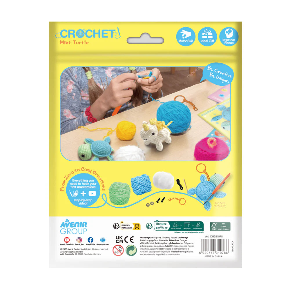 Crochet | Mint Turtle