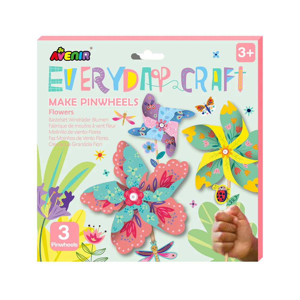 Everyday Craft  Make Pinwheels Flowers
