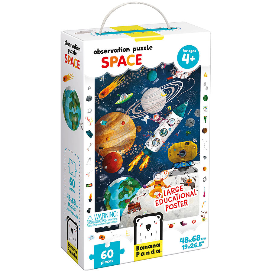 Observation | Puzzle Space | Banana Panda