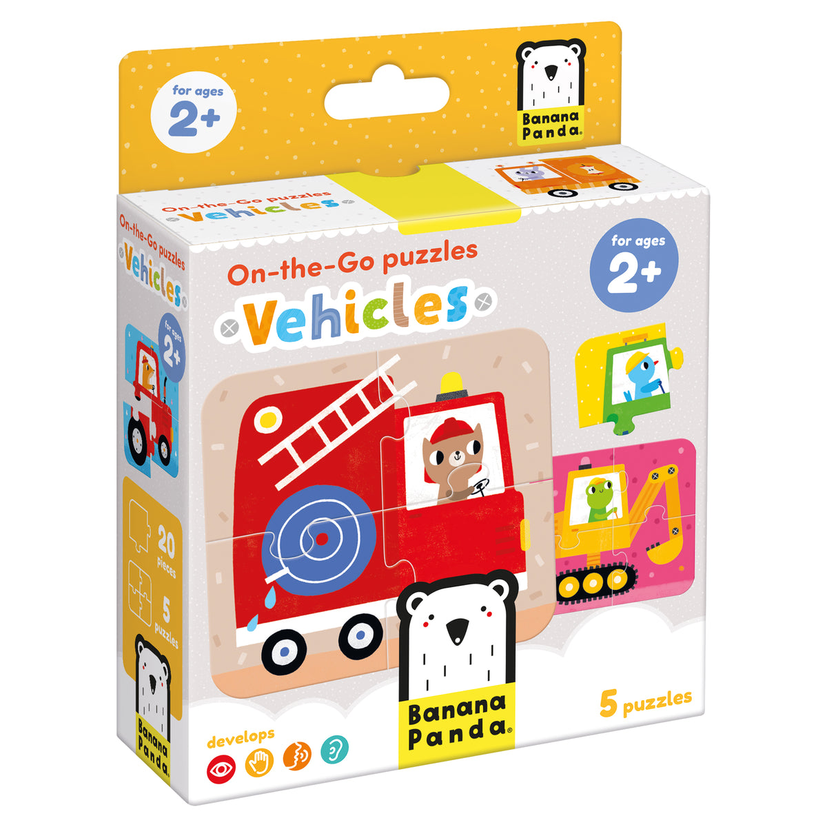 On The Go | Puzzles | Vehicles | Banana Panda