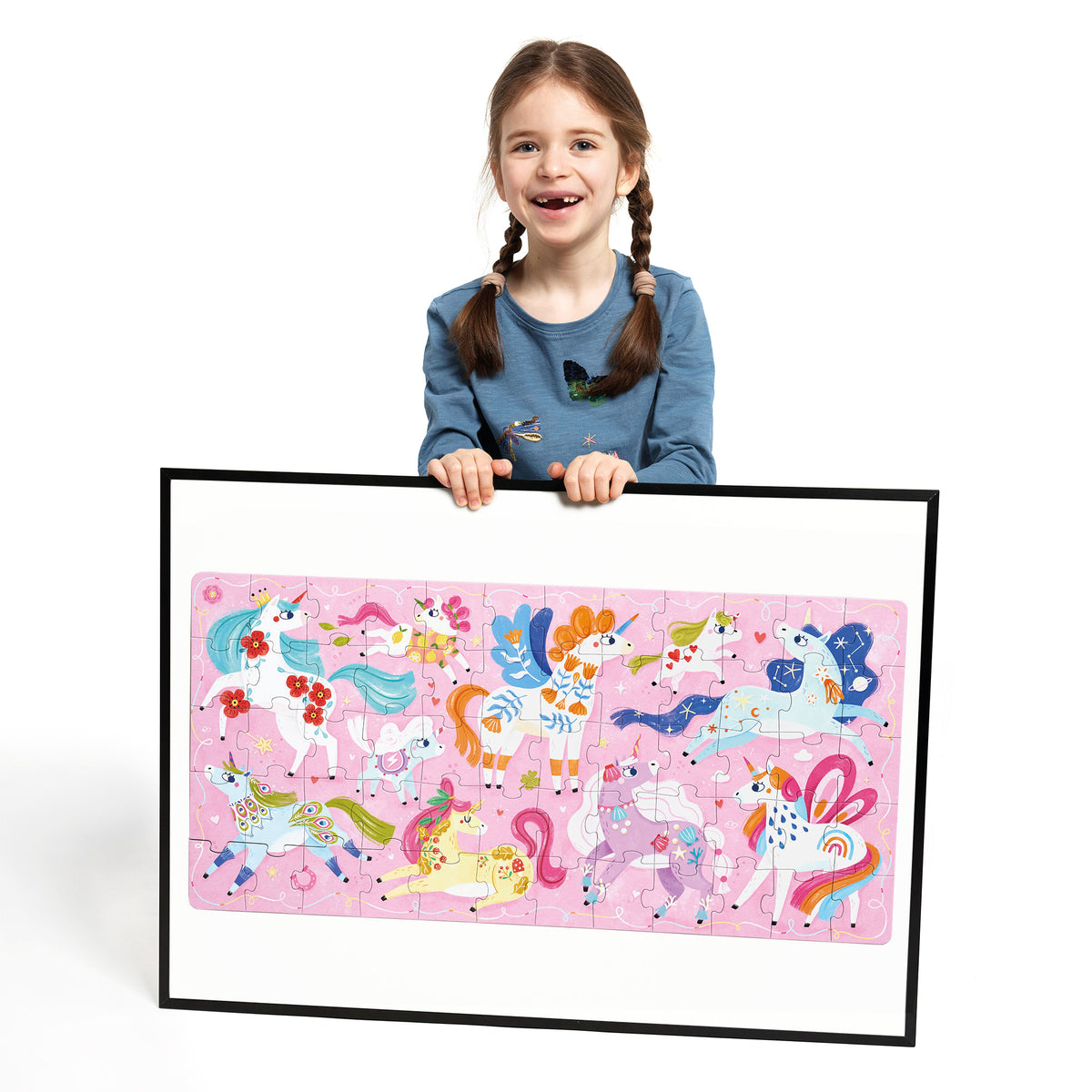 Puzzle | Love Unicorns | Banana Panda