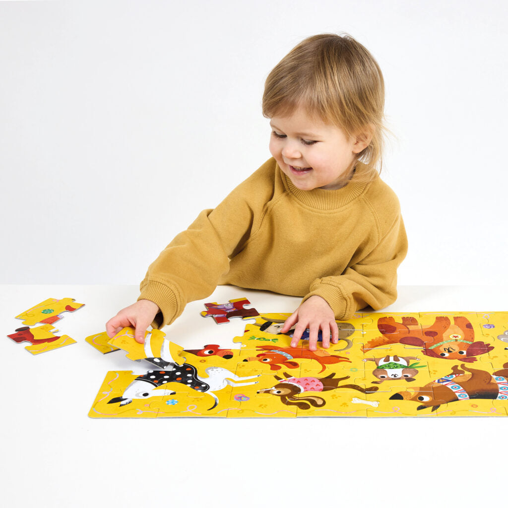 Puzzle | I Love Dogs | Banana Panda