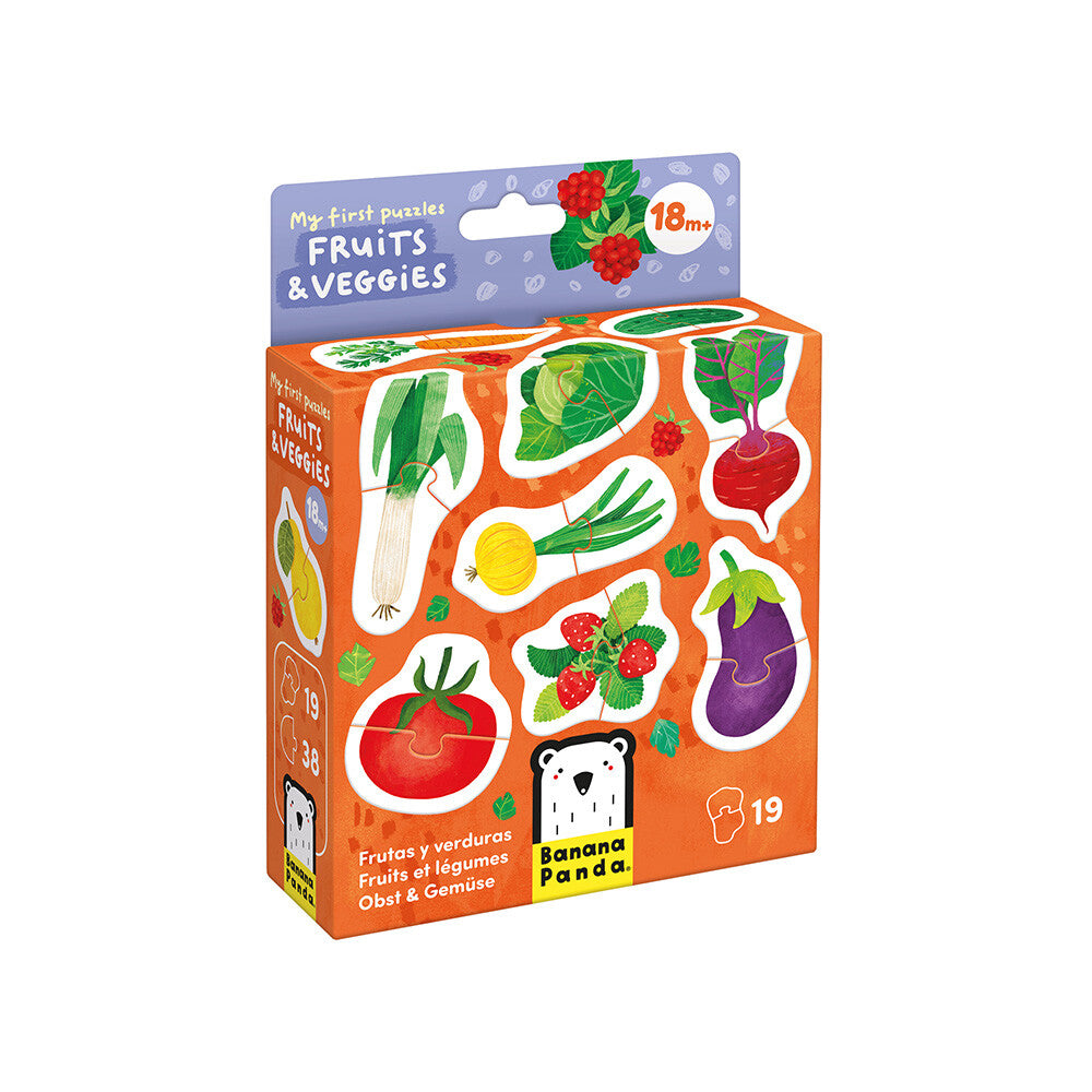 My Frist Puzzles | Fruits & Veggies | Banana Panda