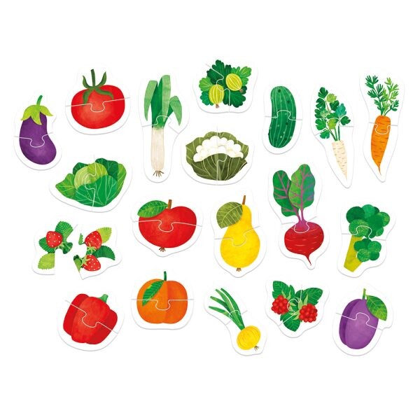 My Frist Puzzles | Fruits & Veggies | Banana Panda