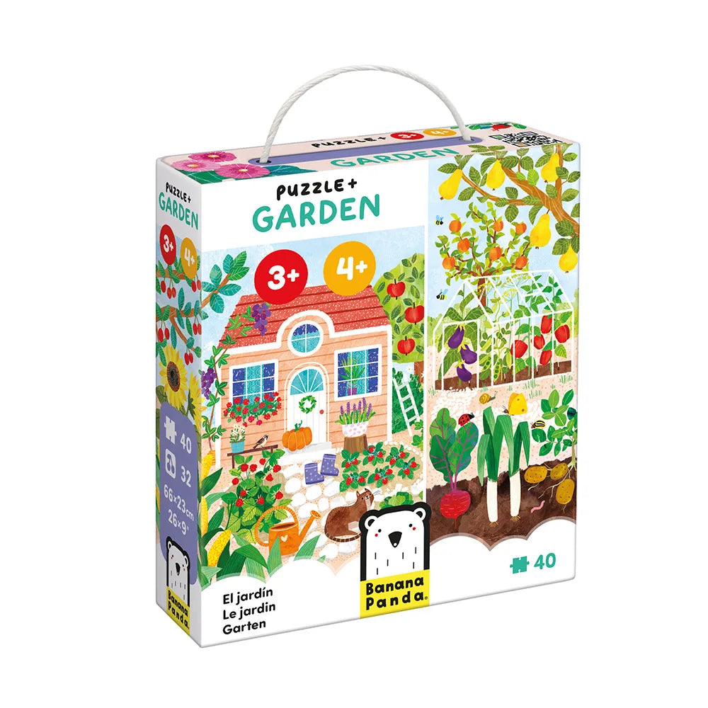 Puzzle + | Garden | Banana Panda