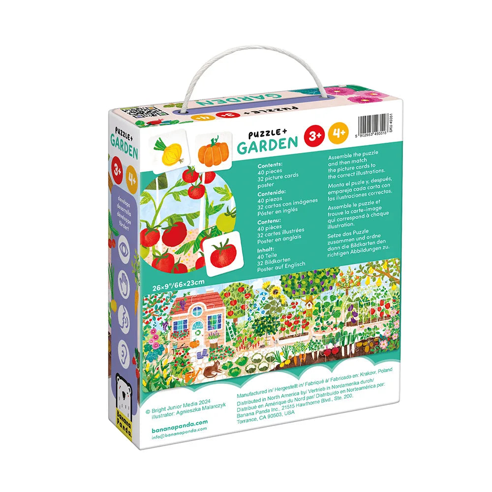 Puzzle + | Garden | Banana Panda