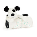 Bashful | Black & Cream | Puppy Blankie
