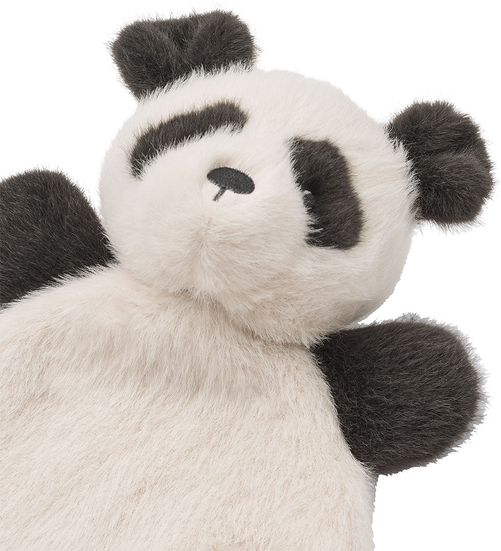 Roy Panda Cuddle Cloth | Sandy / Dark grey