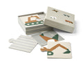 Puzzle | Brett | Vehicles / Dove blue