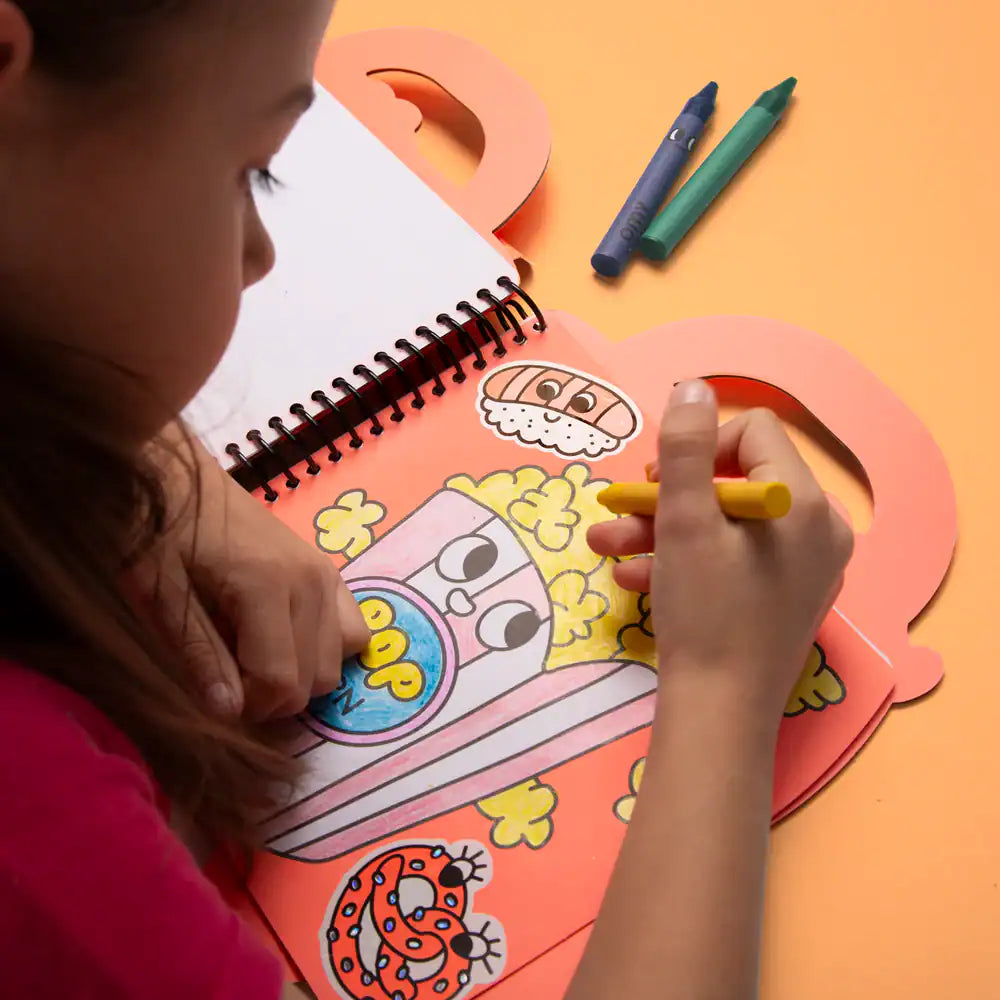 Super Coloring & Stickers Book | Yummy