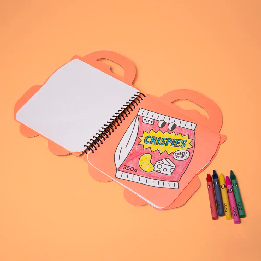 Super Coloring & Stickers Book | Yummy