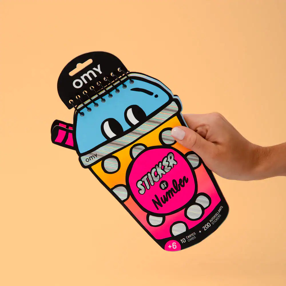 Sticker by Number | Bubble Tea