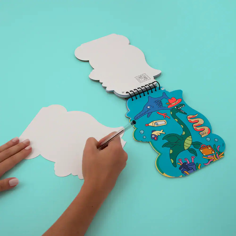 Sticker Activity Notebook | Dino