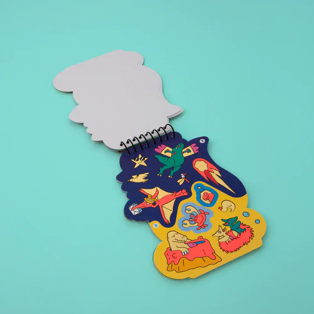 Sticker Activity Notebook | Dino
