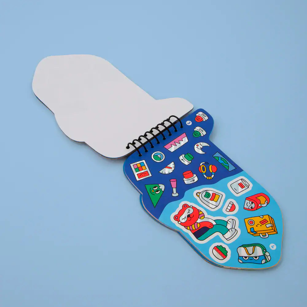 Sticker Activity Notebook | Vroom