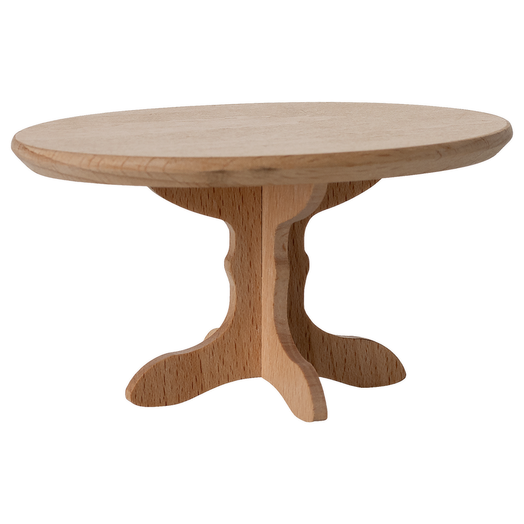 Mesa de Jantar Oval em Madeira para Ratinhos Nature Maileg