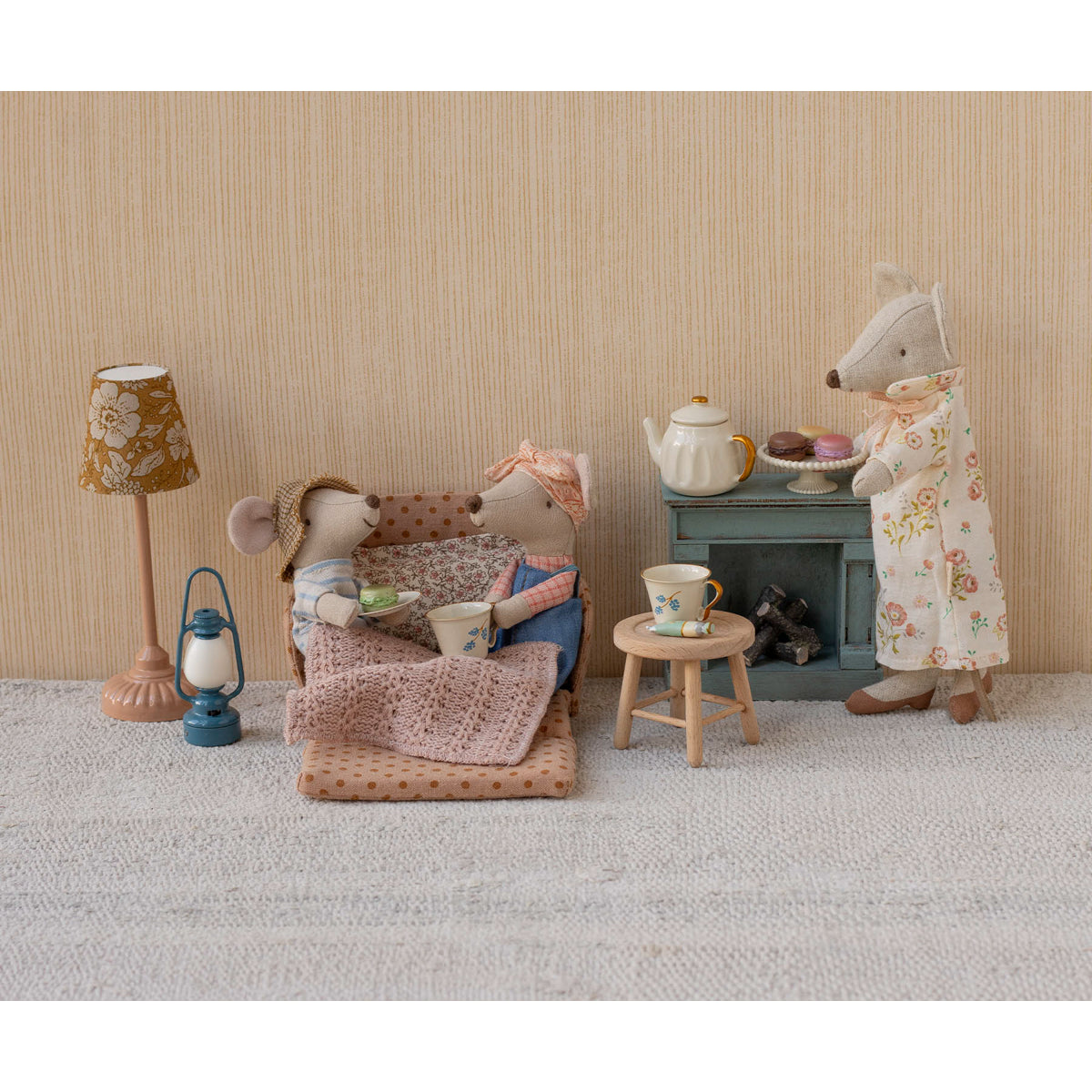 Sofá-Cama para Ratinhos Dots – Móveis Mouse Maileg - imagem 2