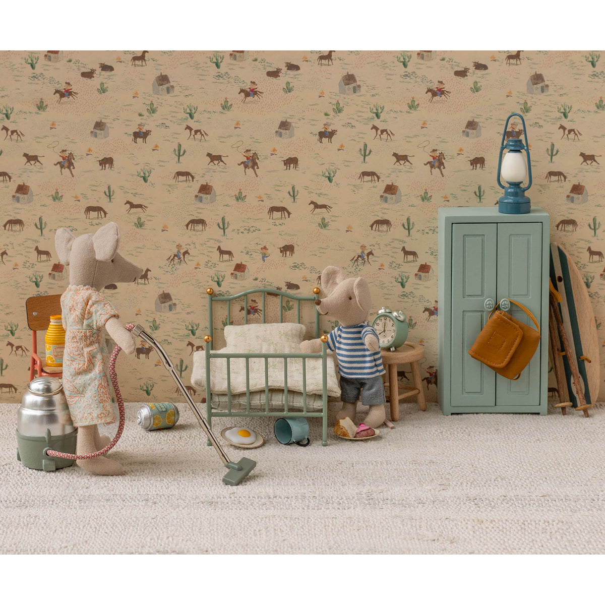 Cama Individual Vintage Mouse – Mint Maileg - imagem 4