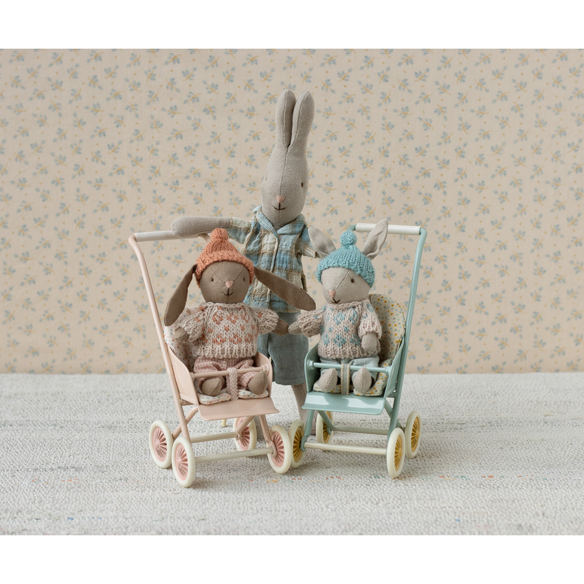 Coelho de Inverno Micro – Sand/Mint Maileg - imagem 4