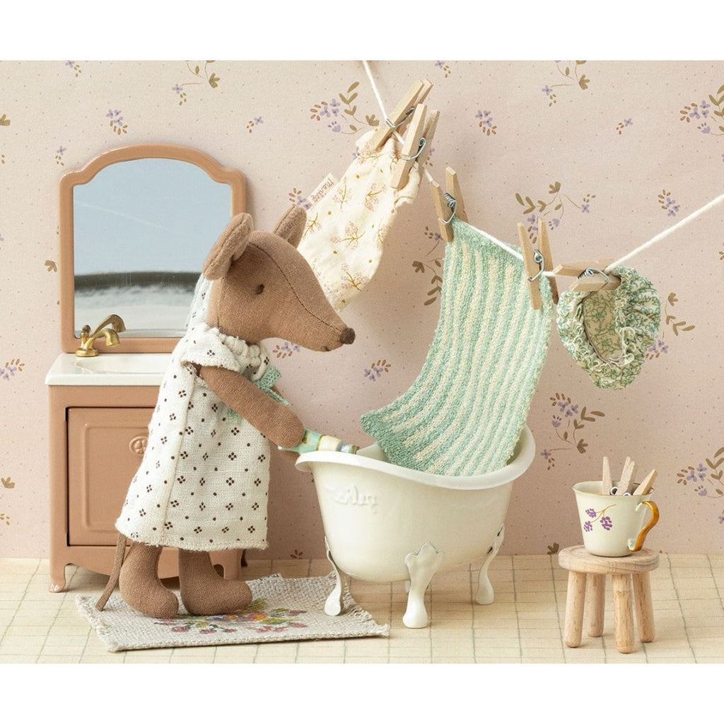 Banheira Vintage Mouse Maileg - imagem 4