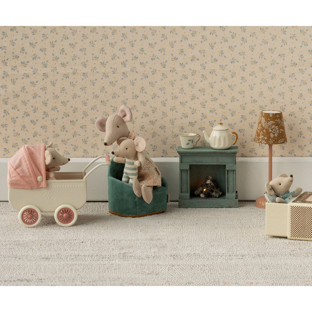 Lareira Mouse Blue Maileg - imagem 5