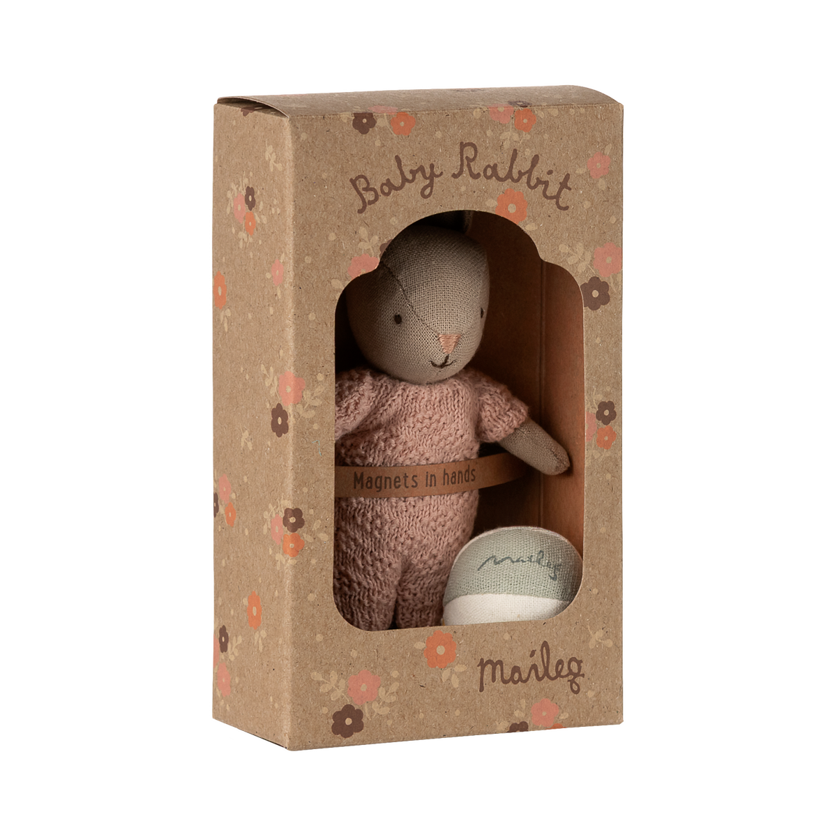 Conjunto Coelho Micro – Sand/Rose Maileg - imagem 6