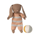 Bunny Set | Maileg | Micro | Brown | Dusty rose