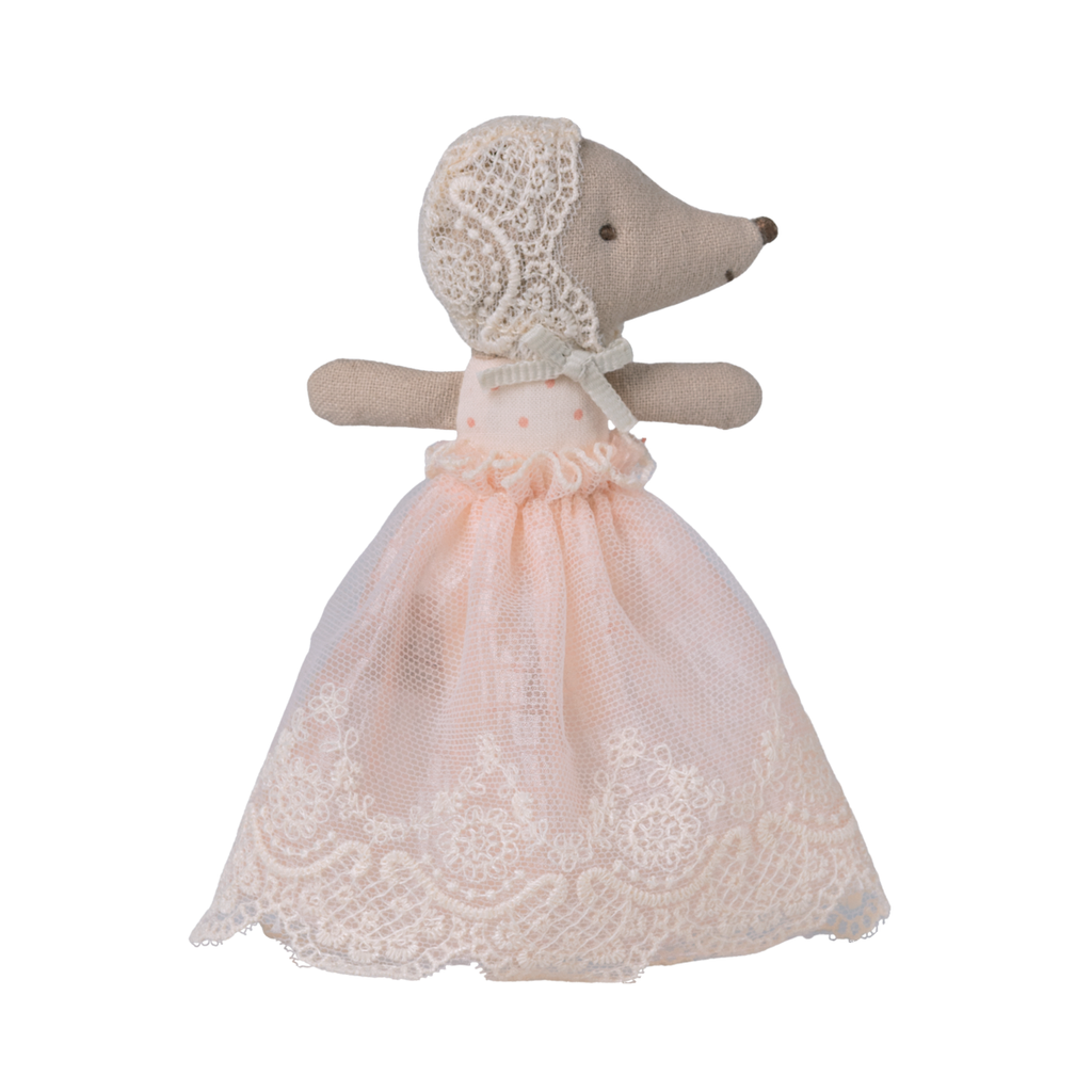 Bebé Rato com Vestido de Cerimónia Powder Maileg - imagem 3