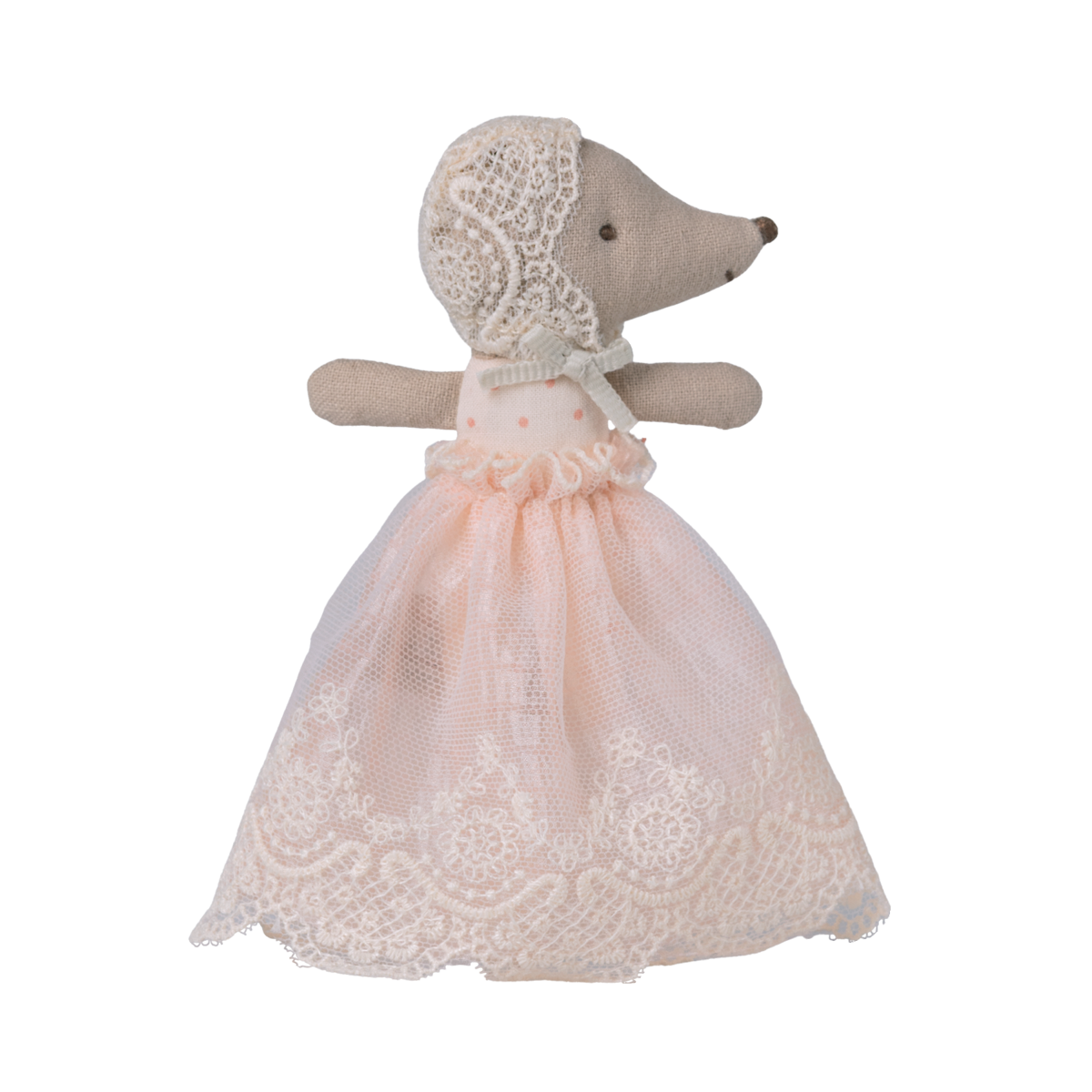 Bebé Rato com Vestido de Cerimónia Powder Maileg - imagem 3