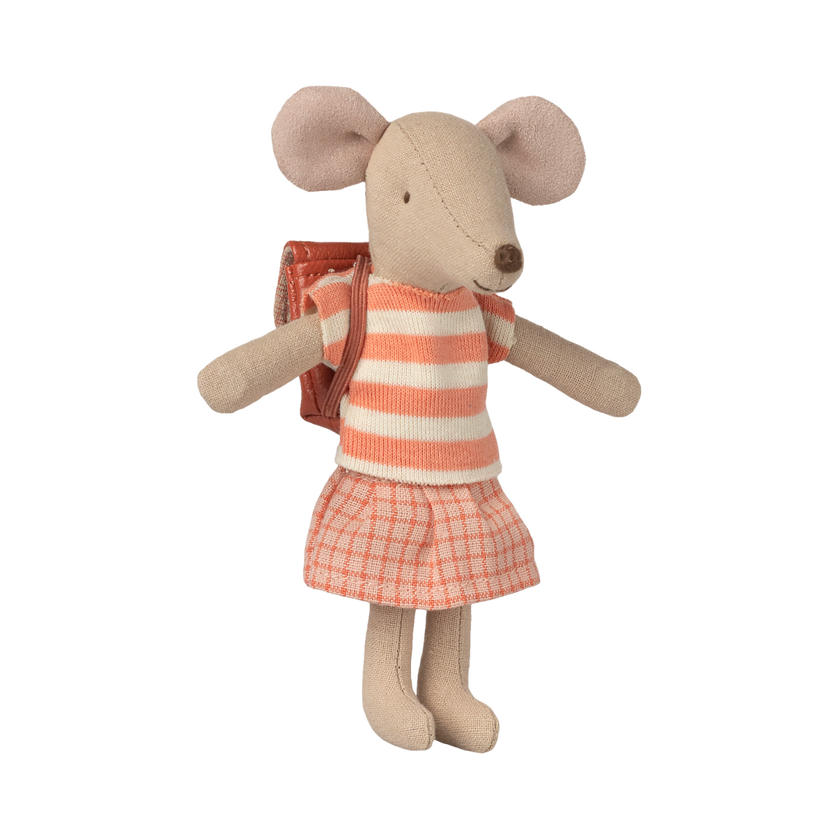 Ratinha Big Sister com Triciclo Coral Maileg - imagem 3
