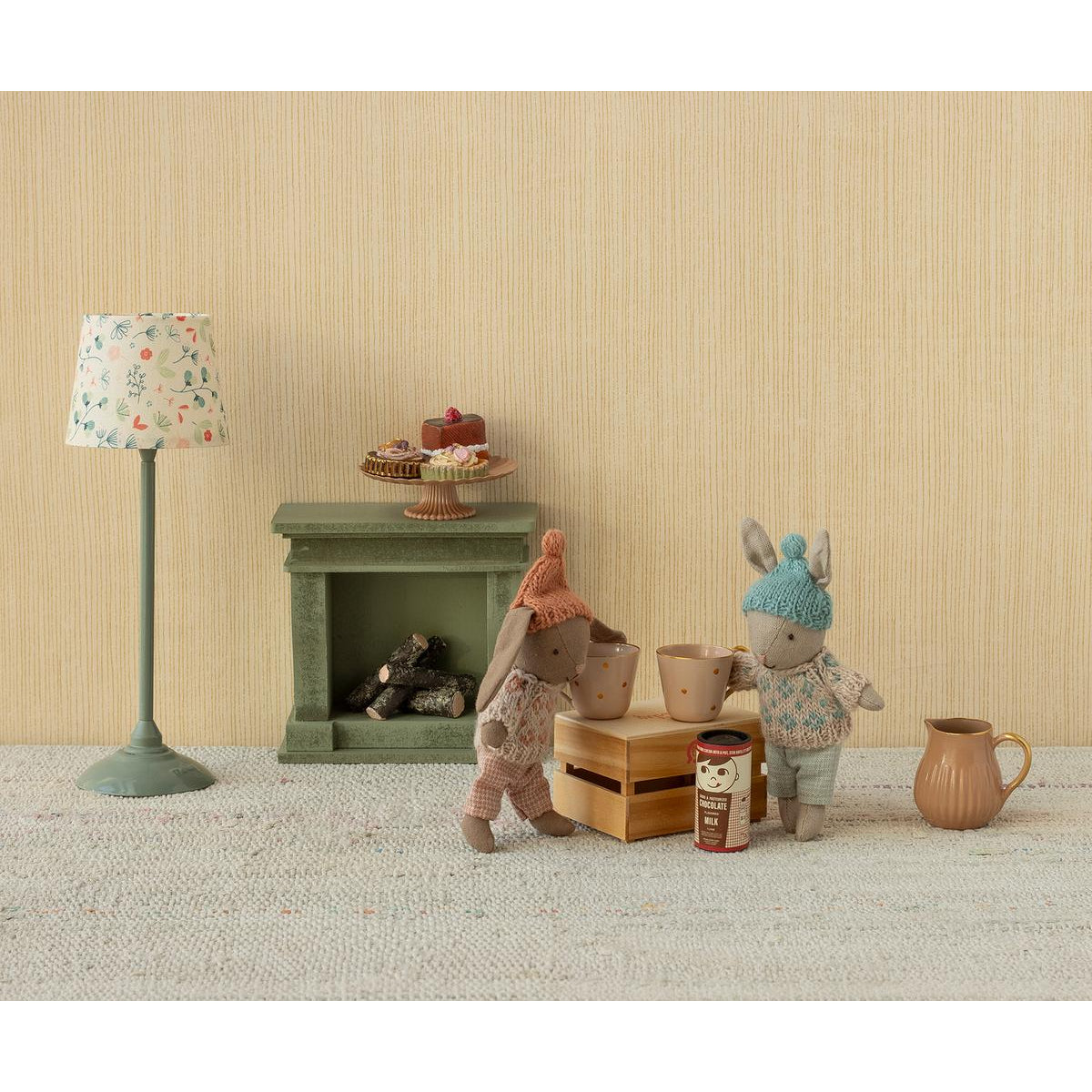 Coelho de Inverno Micro – Sand/Mint Maileg - imagem 5