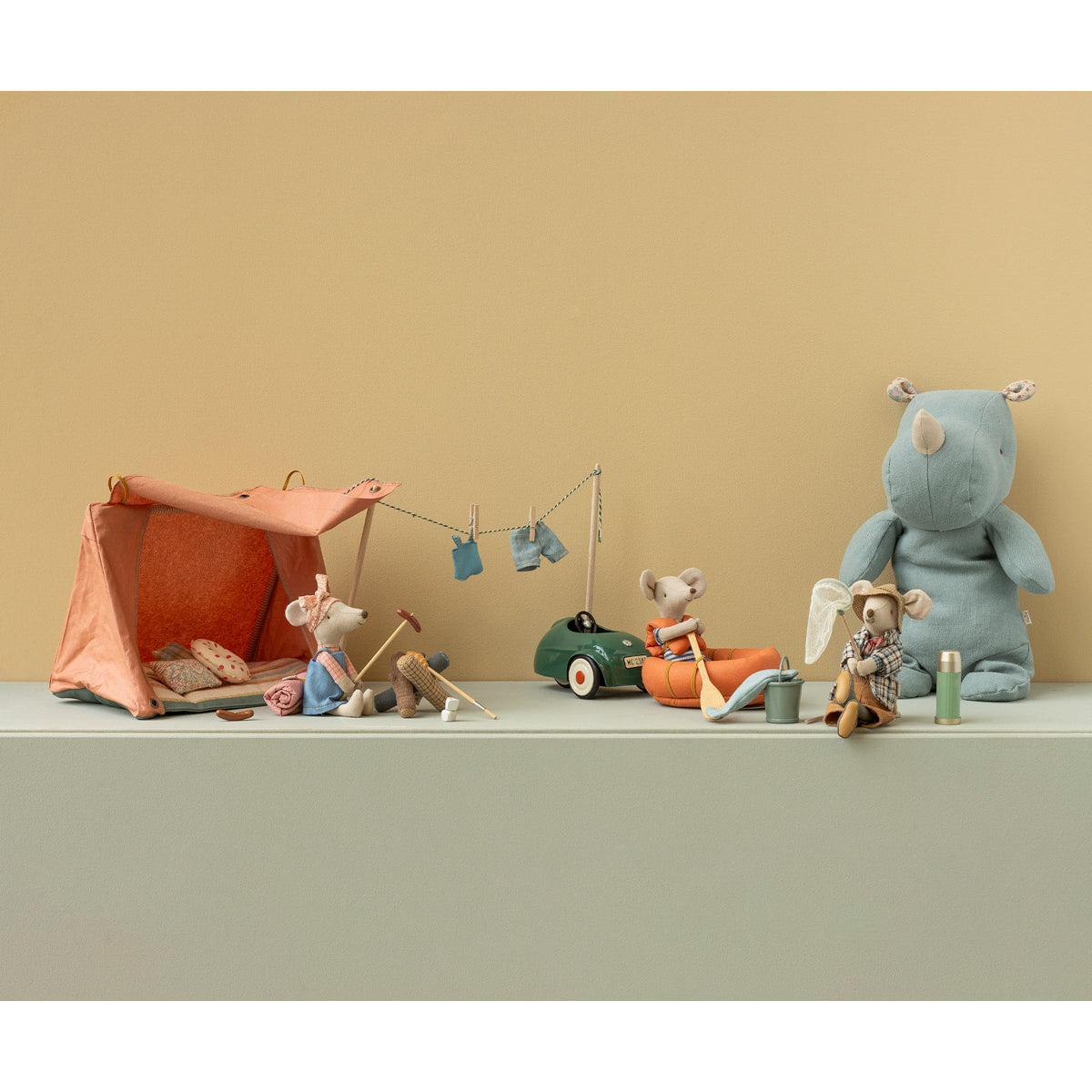 Conjunto de Fogueira Mouse Maileg - imagem 5