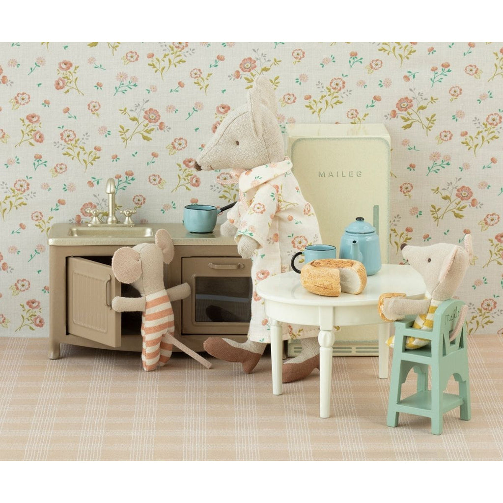 Mesa de Jantar Vintage Mouse – Off White Maileg - imagem 4