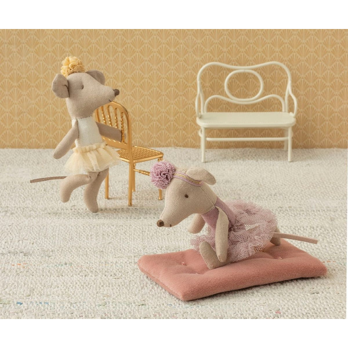 Ratinha Bailarina Little Sister – Heather Maileg - imagem 4