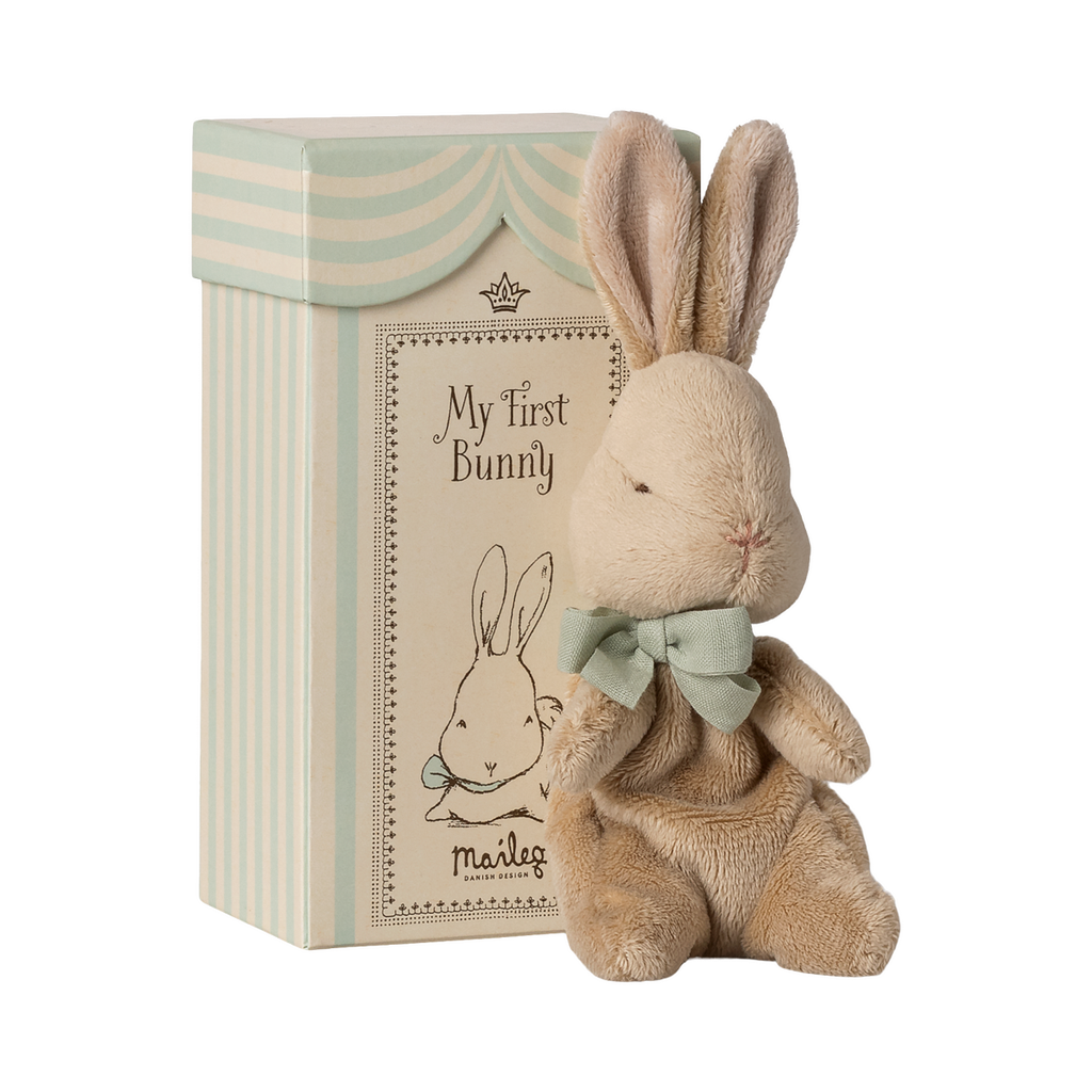 Coelhinho de Peluche My First Bunny Mint Maileg - imagem 5