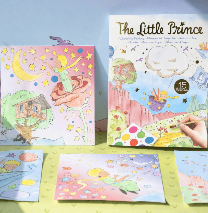 Watercolour Painting Book | The Little Prince